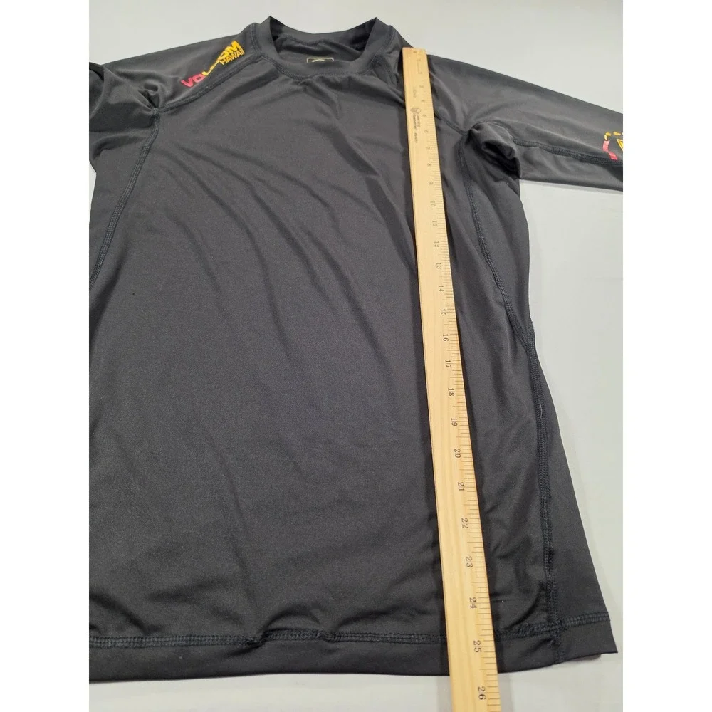 Volcom Hawaii Mens Large Rash Guard Long Sleeve Gray Anti-UV Swim Shirt 1452